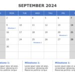 2024 Calendar Planner PowerPoint Template & Google Slides Theme 8