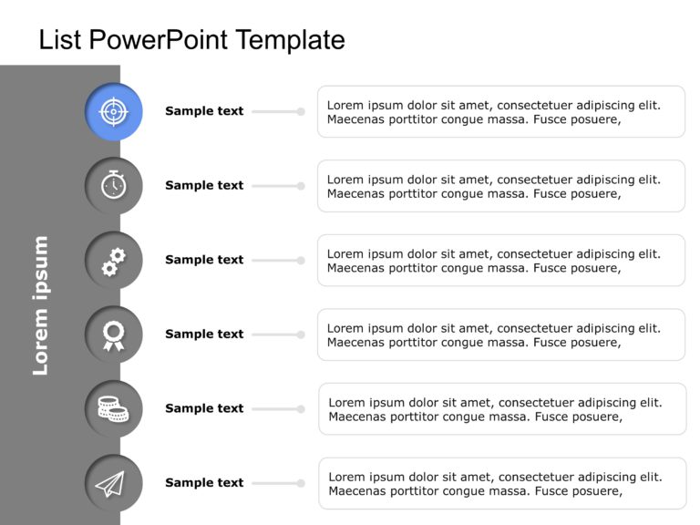 List Templates Collection for PowerPoint & Google Slides Theme 7