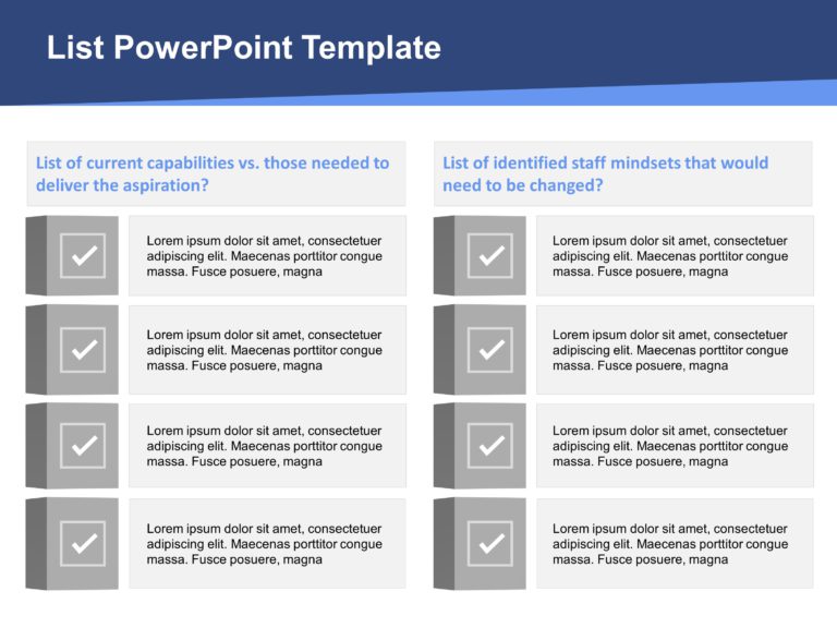 List Templates Collection for PowerPoint & Google Slides Theme 20