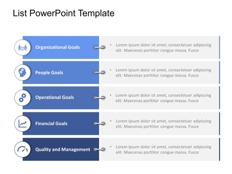 List Templates Collection for PowerPoint & Google Slides Theme 8