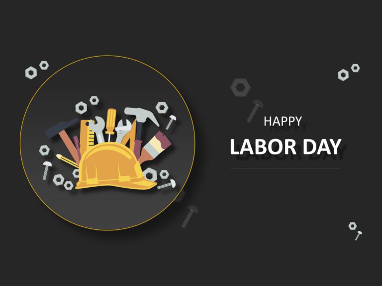 Labor Day PowerPoint Template & Google Slides Theme 2