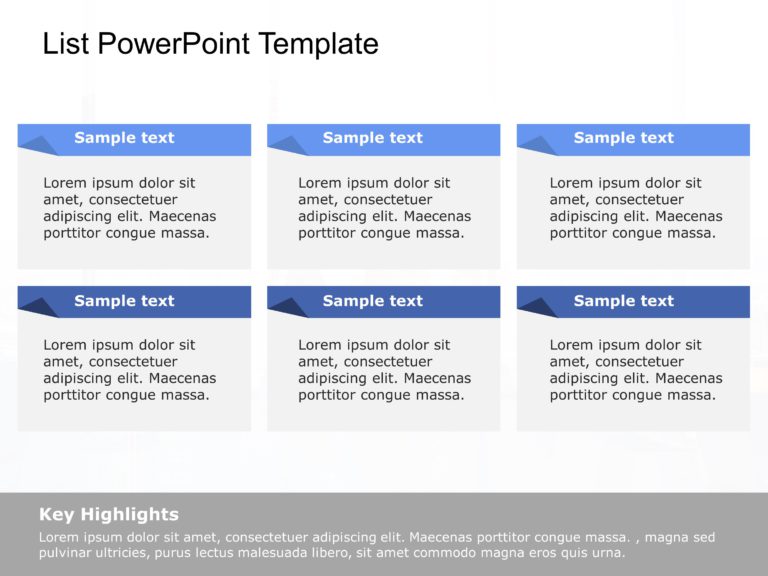 List Templates Collection for PowerPoint & Google Slides Theme 9