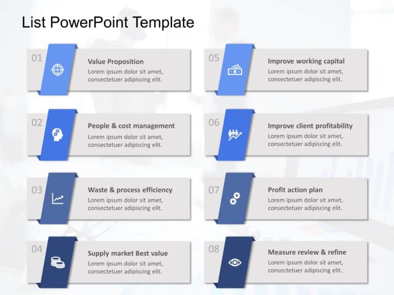 List Templates Collection for PowerPoint & Google Slides Theme 13