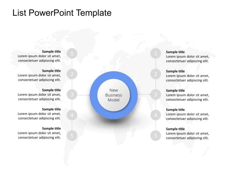 List Templates Collection for PowerPoint & Google Slides Theme 14