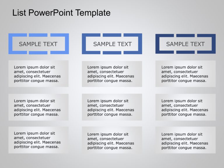 List Templates Collection for PowerPoint & Google Slides Theme 15