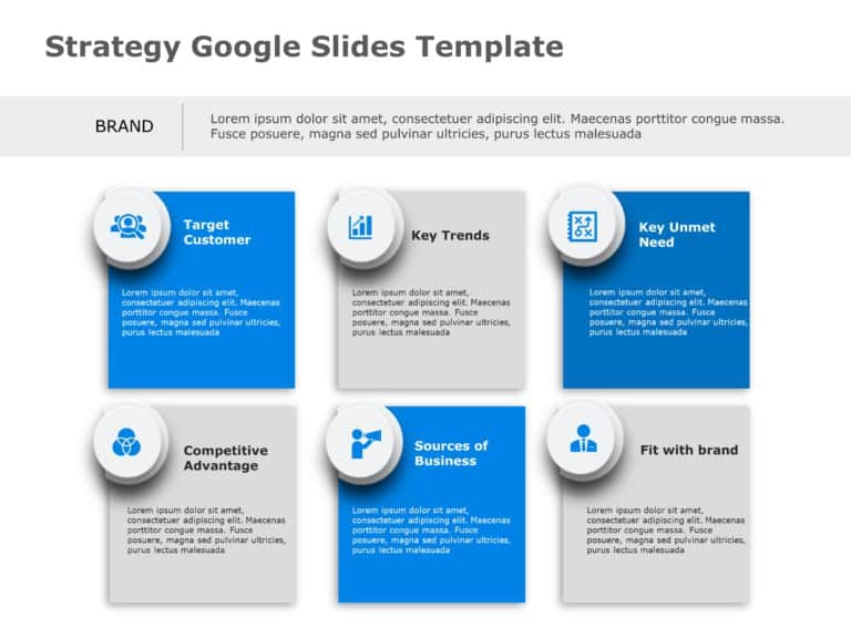 Strategy PowerPoint Template Collection & Google Slides Theme 4