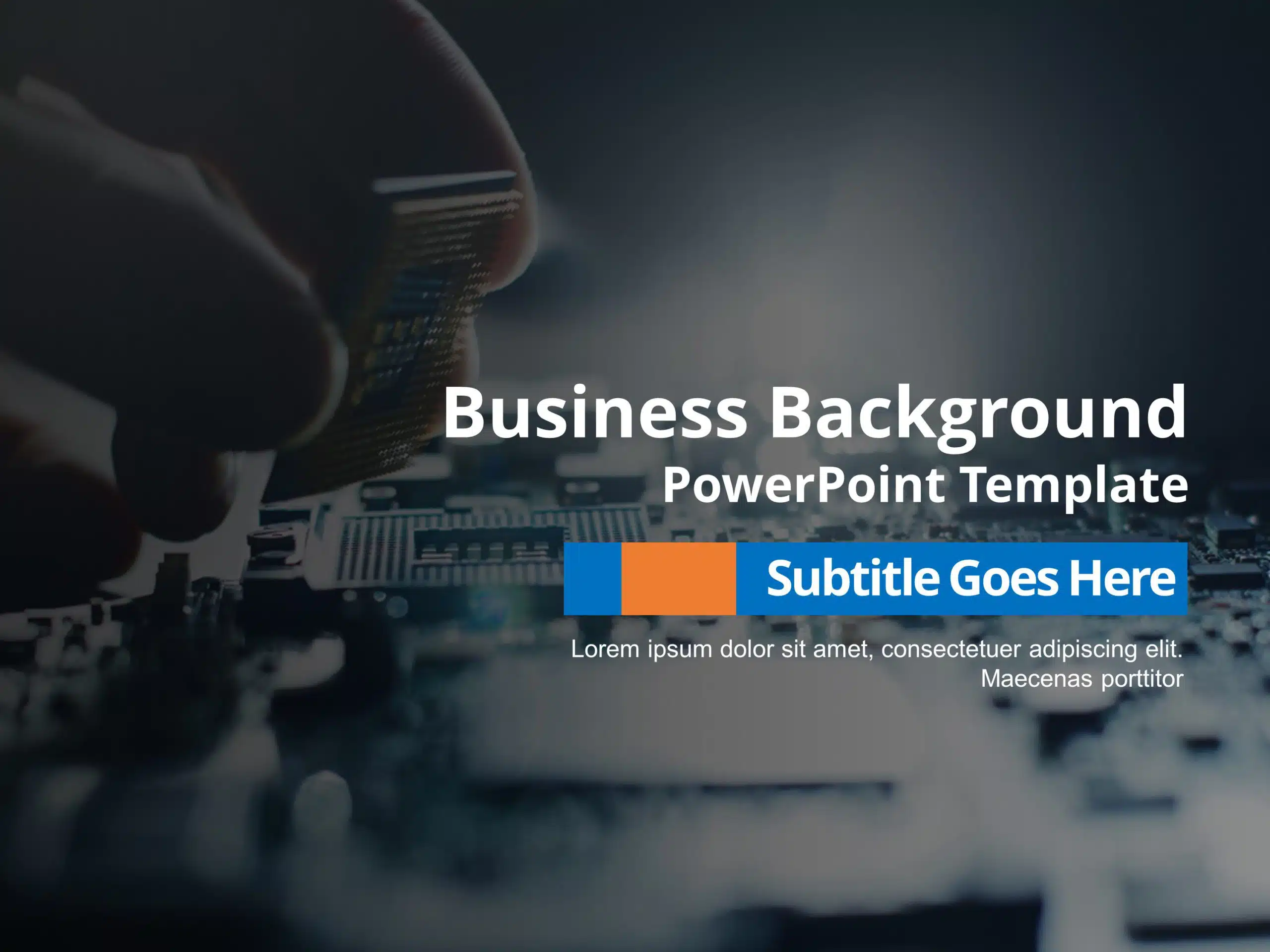 Business Background PowerPoint Template & Google Slides Theme