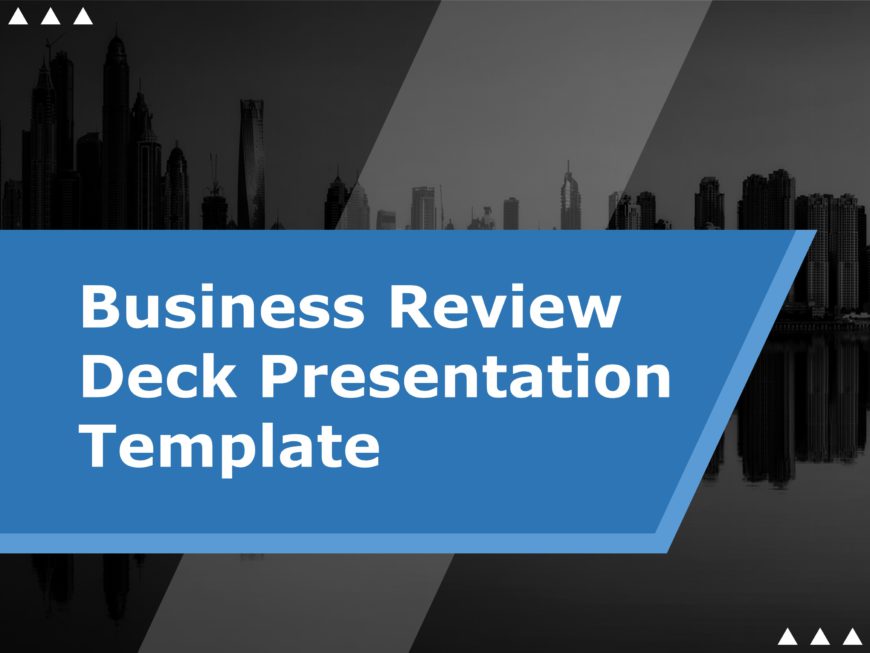 Business Review Presentation PowerPoint Template 01