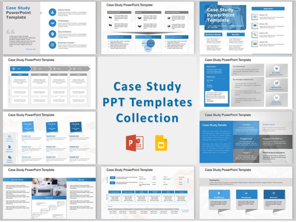 Case Study PPT Templates Collection