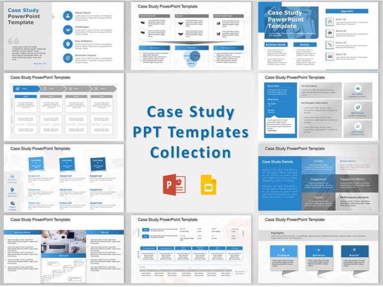 Case Study PPT Templates Collection & Google Slides Theme