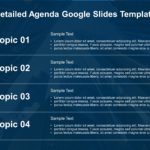 Detailed Agenda Google Slides Template Theme