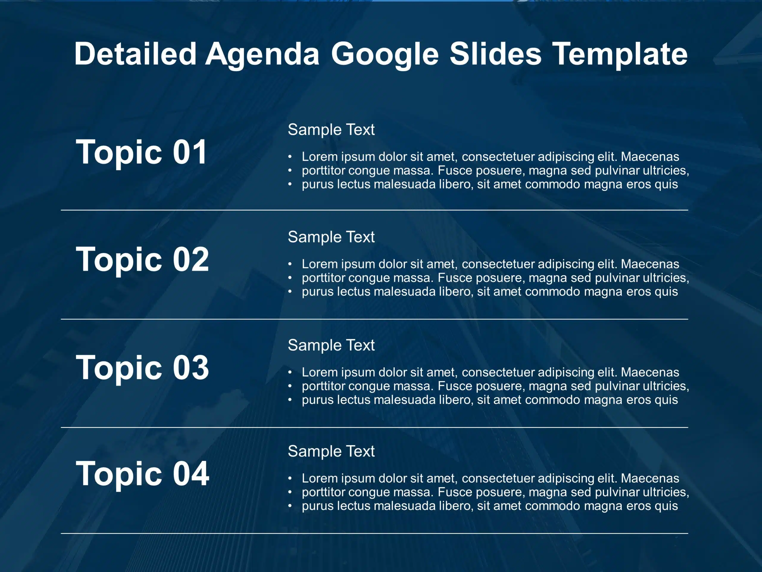 Google Slide Template Agenda at Daisy Nero blog