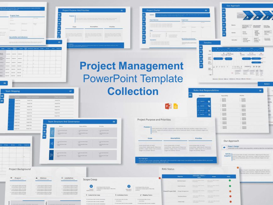 Project Management Slide Presentation Collection