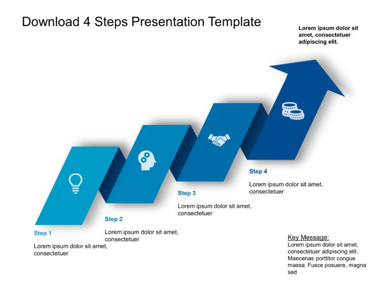 Four Steps Templates For PowerPoint & Google Slides Theme 18