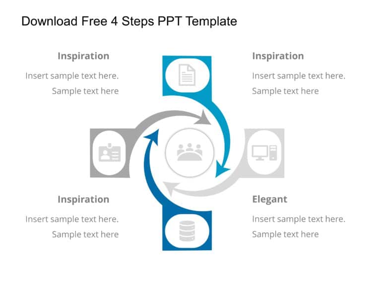 Four Steps Templates For PowerPoint & Google Slides Theme 15