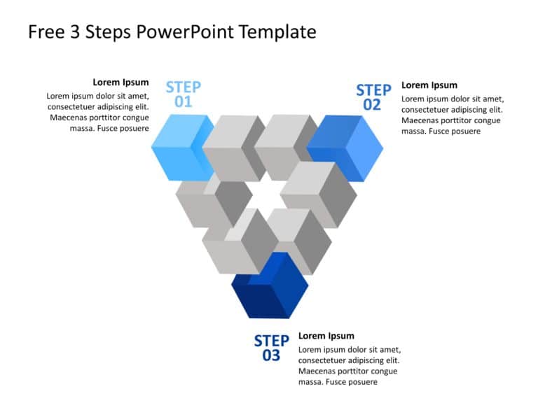 Three Steps Templates For PowerPoint & Google Slides Theme 9