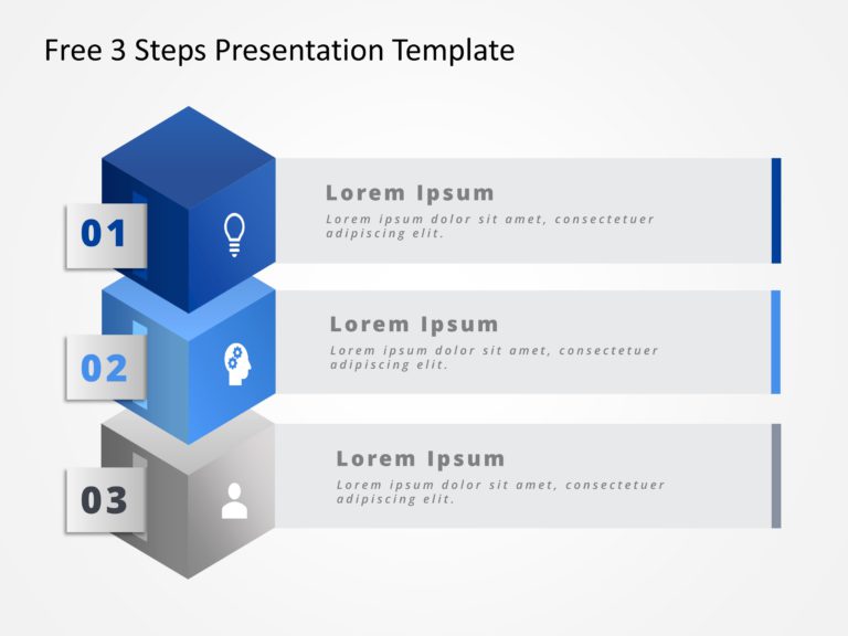 Three Steps Templates For PowerPoint & Google Slides Theme 7