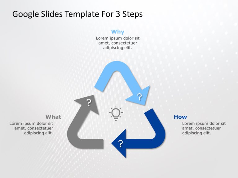 Three Steps Templates For PowerPoint & Google Slides Theme 6