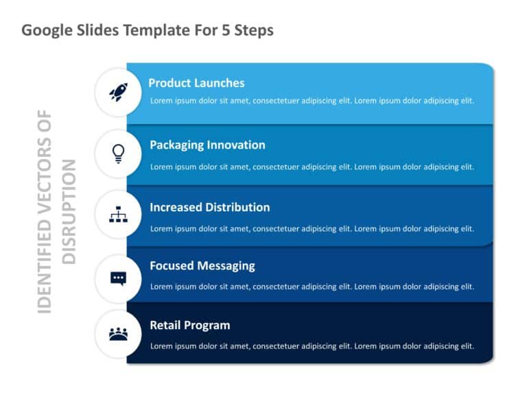 5 Steps Templates For PowerPoint & Google Slides Theme 14