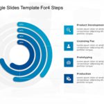 Four Steps Templates For PowerPoint & Google Slides Theme 8