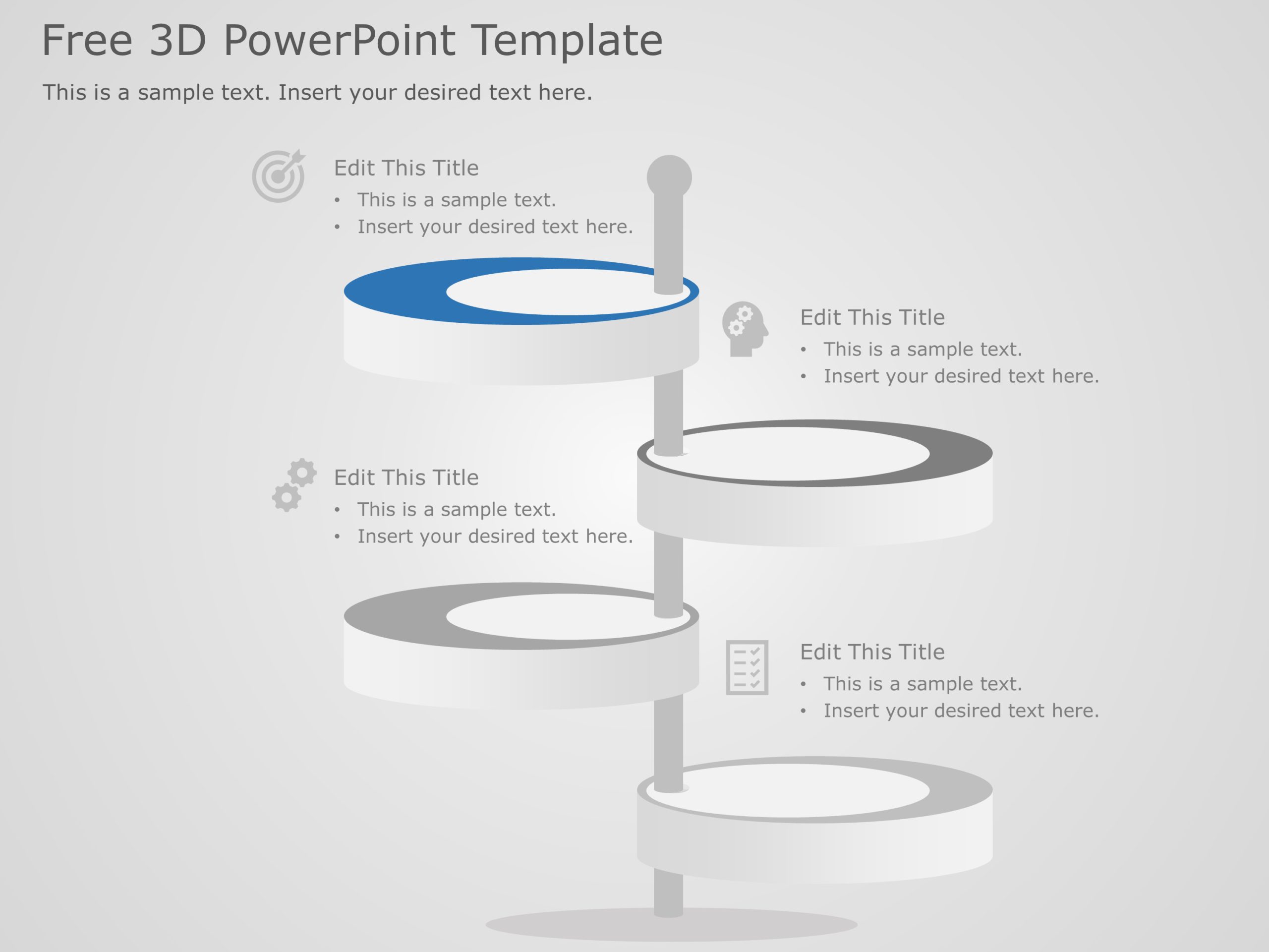 Free 3D PowerPoint Template & Google Slides Theme