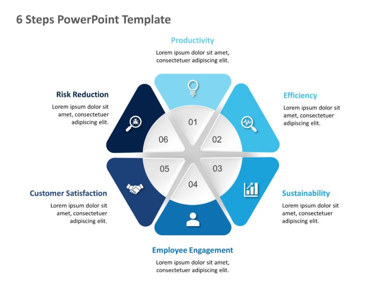 6 Steps Templates For PowerPoint & Google Slides Theme 21