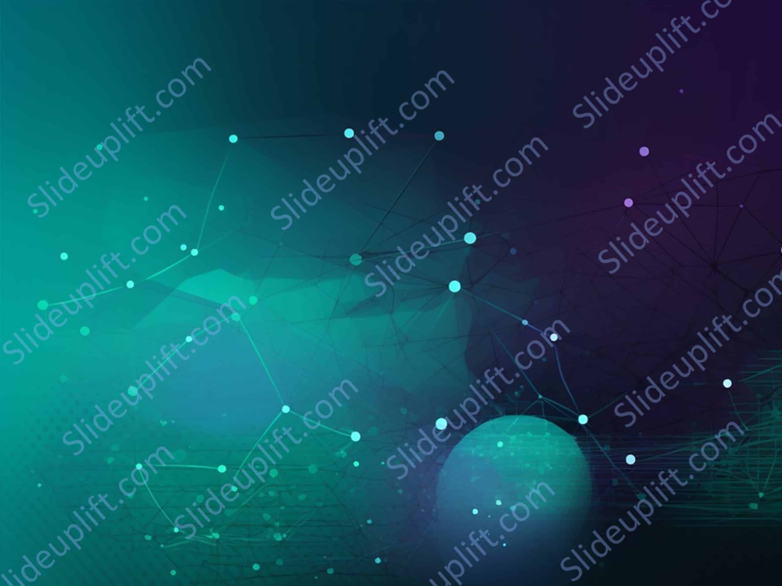 Dark Purple Ocean background image​ & Google Slides Theme