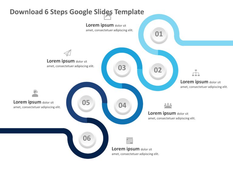 6 Steps Templates For PowerPoint & Google Slides Theme 18