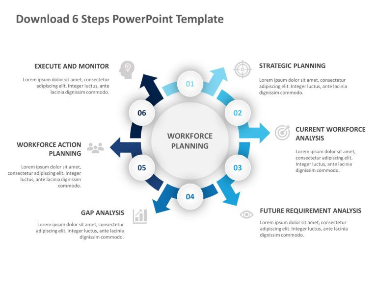 6 Steps Templates For PowerPoint & Google Slides Theme 17