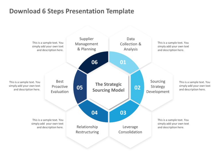 6 Steps Templates For PowerPoint & Google Slides Theme 15