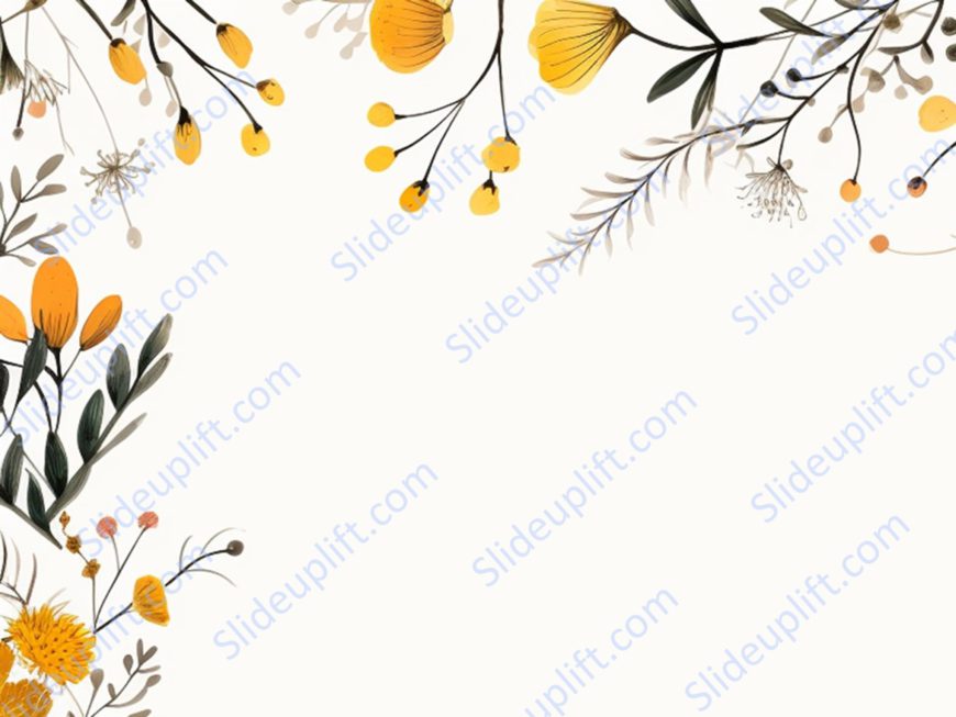 Flowers White Background Image​