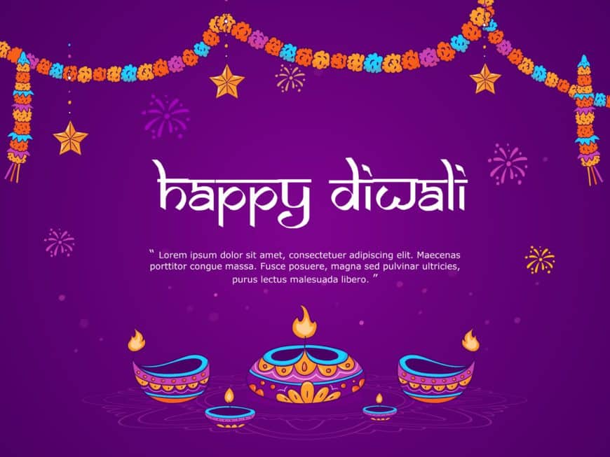 Happy Diwali PPT Template