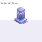 Animated Data Centers With Servers PowerPoint Template & Google Slides Theme 1