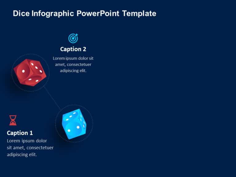 Animated Dice Infographic PowerPoint Template & Google Slides Theme 2