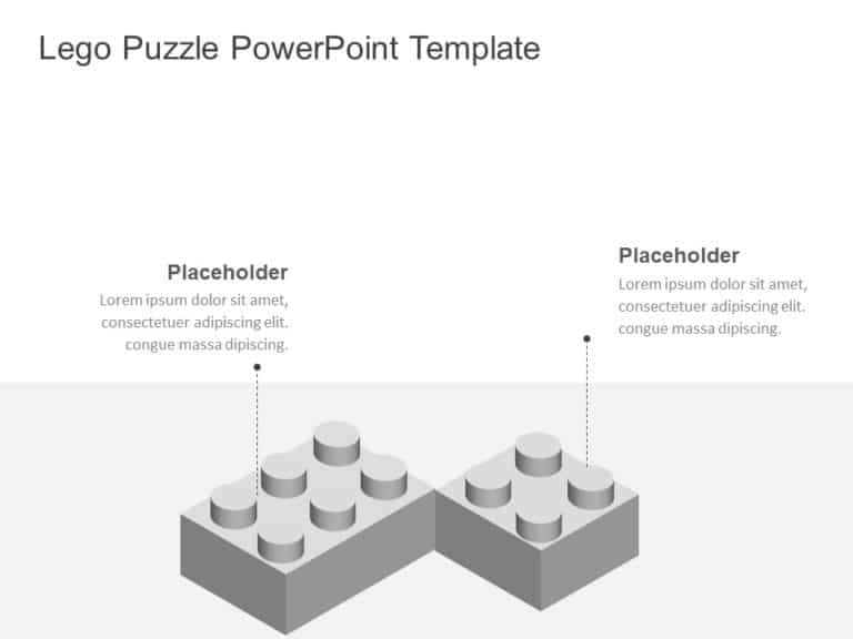 Animated Lego Puzzle PowerPoint Template & Google Slides Theme 2