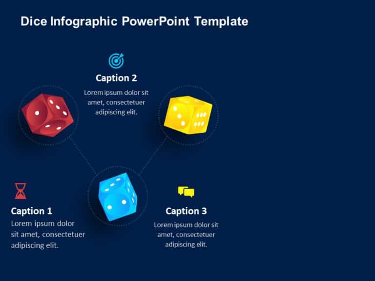 Animated Dice Infographic PowerPoint Template & Google Slides Theme 3