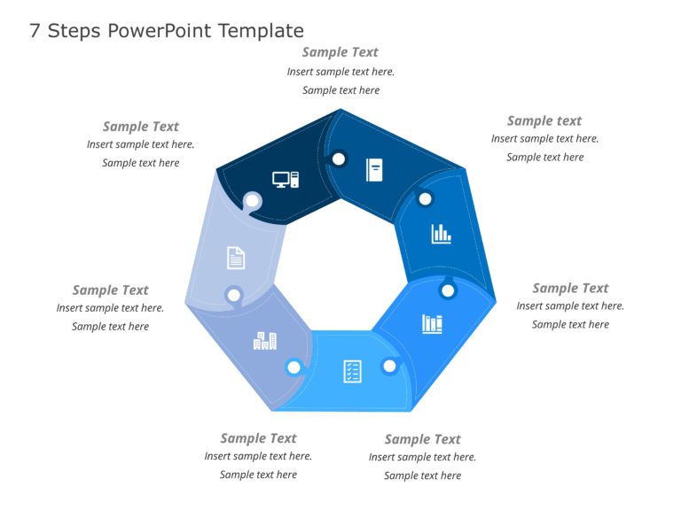 7 Steps PowerPoint & Google Slides Templates Theme 2