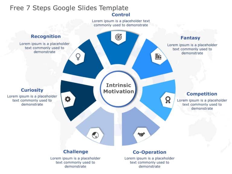 7 Steps PowerPoint & Google Slides Templates Theme 12