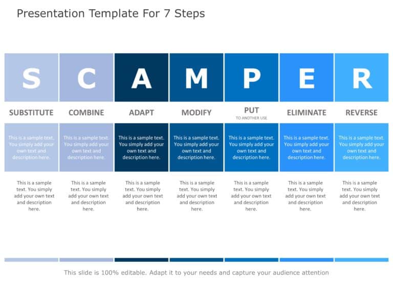 7 Steps PowerPoint & Google Slides Templates Theme 20