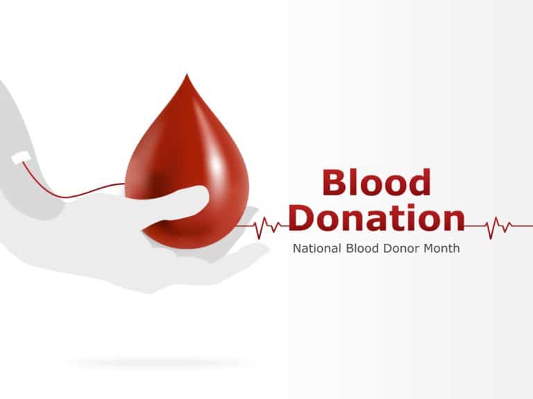 Blood Donor Day PowerPoint Templates & Google Slides Theme 2
