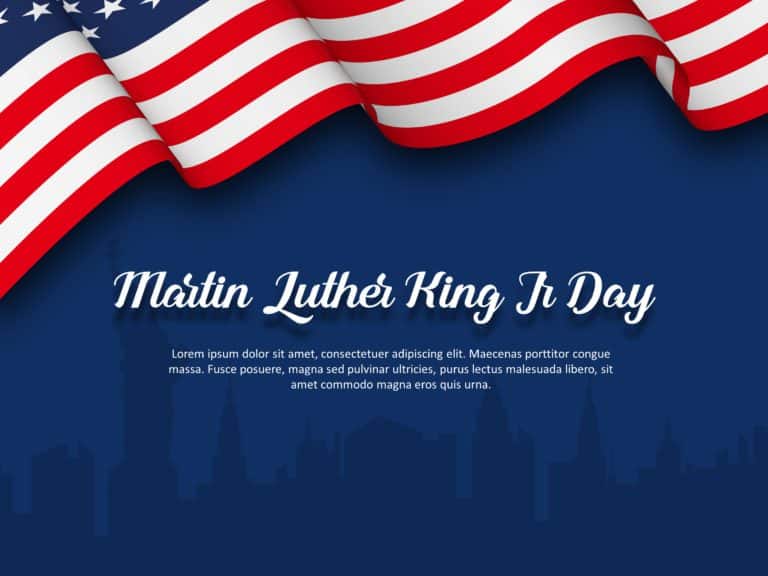 Martin Luther King Day PowerPoint Templates & Google Slides Theme 2