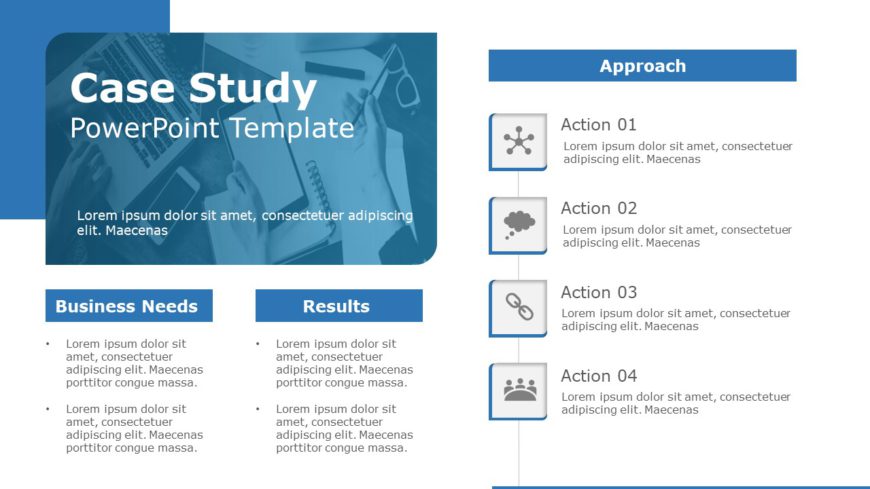 Case Study PowerPoint Templates and Slide Designs for Presentations