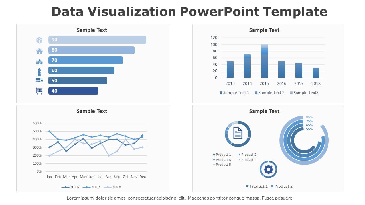 Data Visualization 03 PowerPoint Template & Google Slides Theme