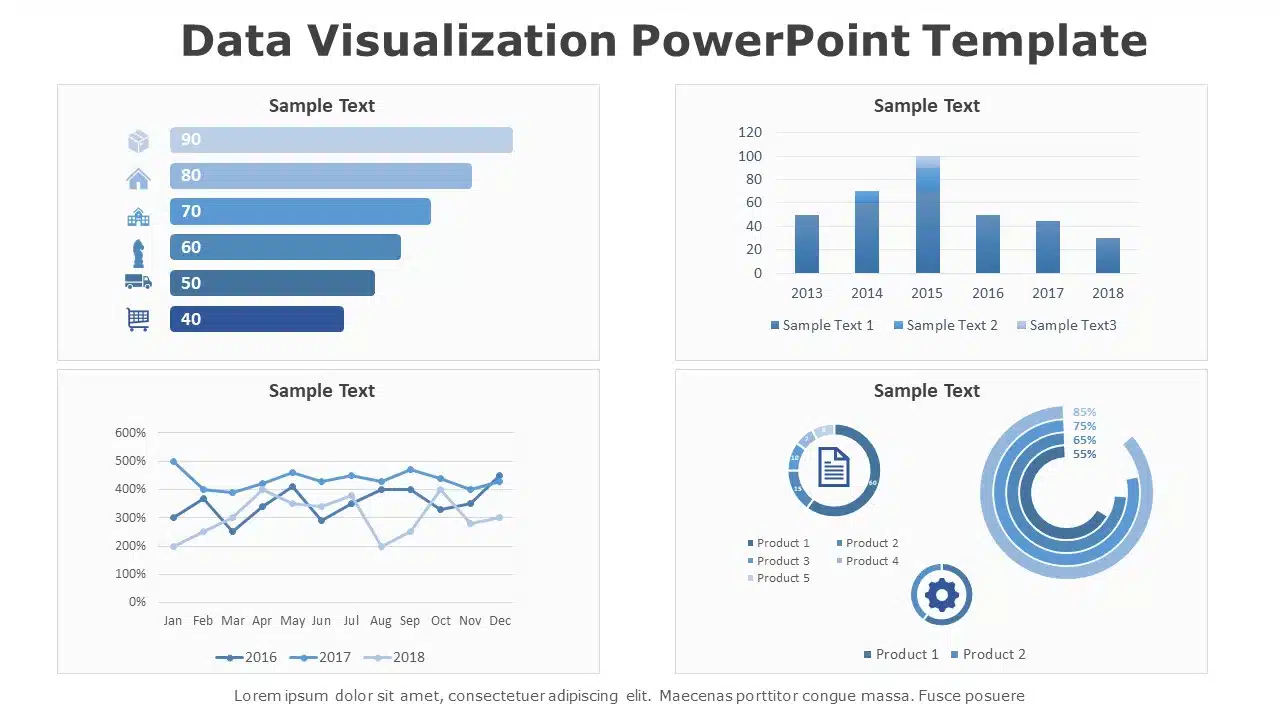 Data Visualization 03 PowerPoint Template & Google Slides Theme