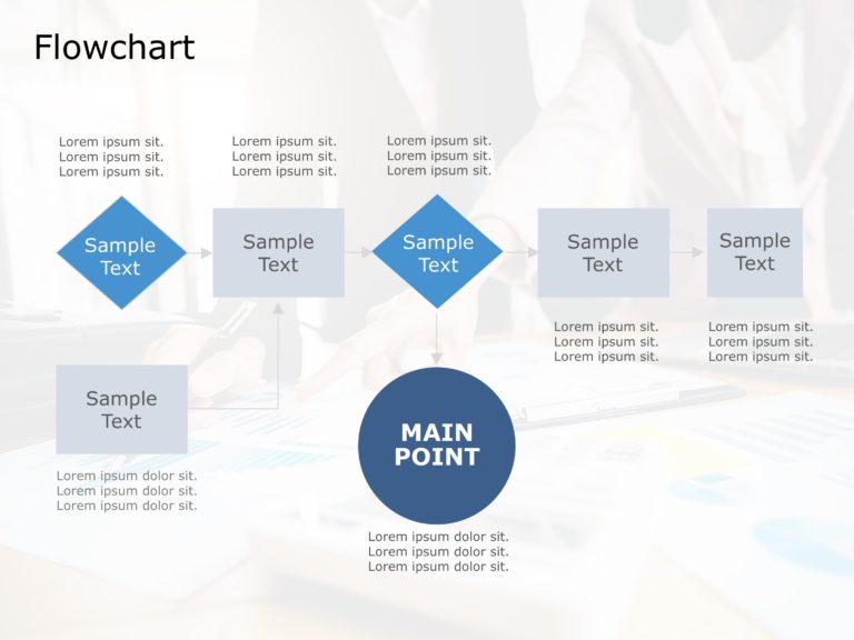 Flow Chart Templates Collection for PowerPoint & Google Slides Theme 12