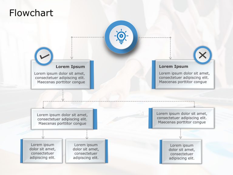 Flow Chart Templates Collection for PowerPoint & Google Slides Theme 1