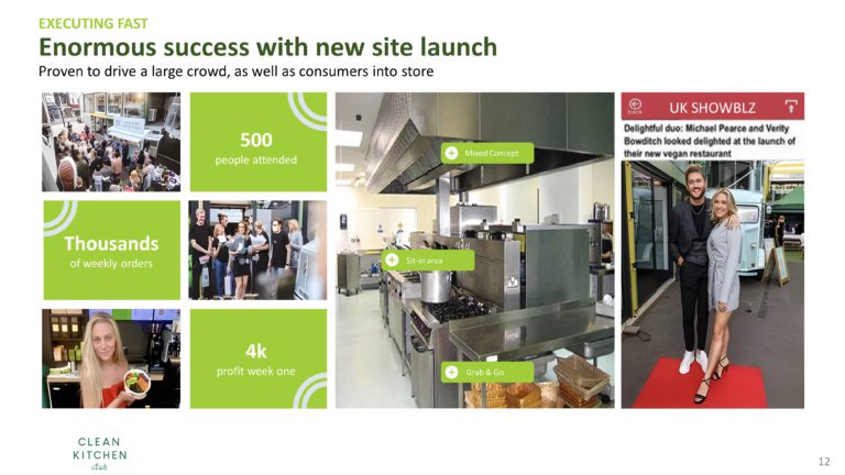 Clean Kitchen Seed Pitch Deck & Google Slides Theme 1