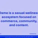 Dame Series A Pitch Deck & Google Slides Theme