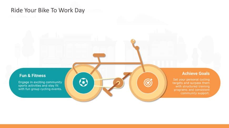 Ride Your Bike To Work Day PowerPoint Template