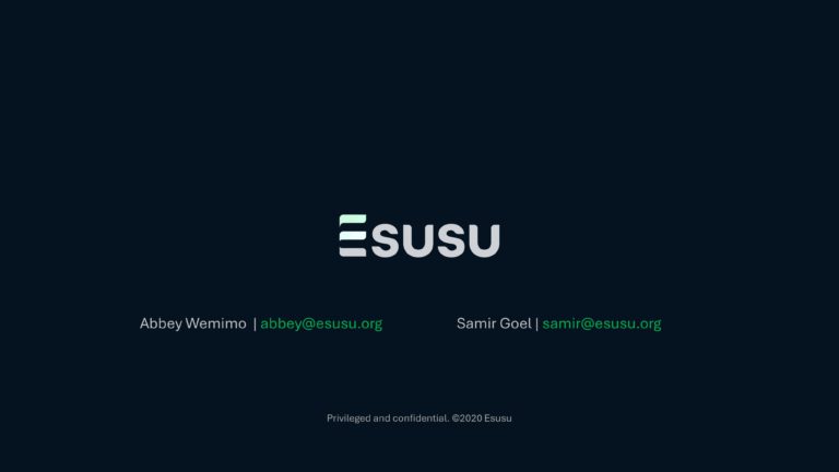 Esusu Series B Pitch Deck & Google Slides Theme 8